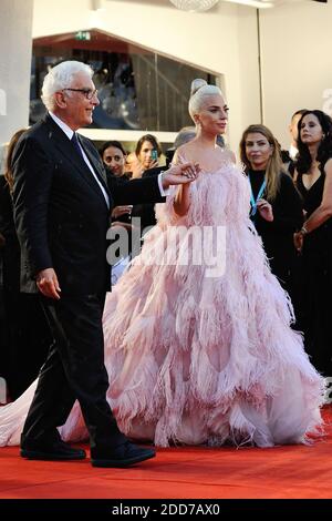 Paolo Barrata e Lady Gaga partecipano A UNA Star nasce Premiere nell'ambito del 75° Festival Internazionale del Cinema di Venezia (Mostra) il 30 agosto 2018. Foto di Aurore Marechal/ABACAPRESS.COM Foto Stock