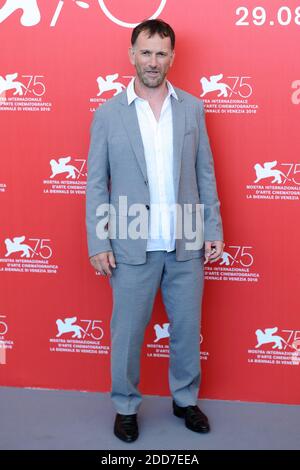 David Oelhoffen partecipa al Freres Ennemis Photocall nell'ambito del 75° Festival Internazionale del Cinema di Venezia (Mostra) a Venezia il 01 settembre 2018. Foto di Aurore Marechal/ABACAPRESS.COM Foto Stock
