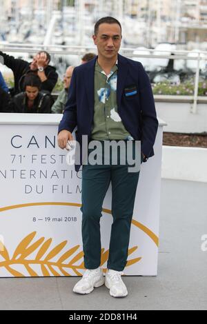 Jue Huang partecipa alla Photocall del 'Long Day's Journey into Night (di qui Zui Hou De Ye WAN)' durante il 71esimo festival annuale del cinema di Cannes al Palais des Festivals il 16 maggio 2018 a Cannes, Francia. Foto di David Boyer/ABACAPRESS.COM Foto Stock