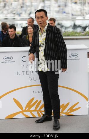 Yongzhong Chen partecipa alla Photocall del 'Long Day's Journey into Night (di qui Zui Hou De Ye WAN)' durante il 71esimo festival annuale del cinema di Cannes al Palais des Festivals il 16 maggio 2018 a Cannes, Francia. Foto di David Boyer/ABACAPRESS.COM Foto Stock