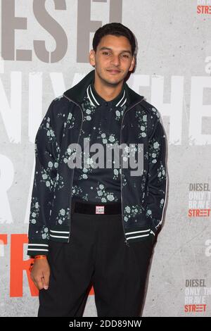 Amir El Kacem partecipa AL "Only the Brave" Street Party AL Palais de Tokyo di Parigi, Francia, il 07 settembre 2018. Foto di Nasser Berzane/ABACAPRESS.COM. Foto Stock