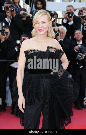 Cate Blanchett partecipa alla proiezione di "Caharnaum" durante il 71° Festival annuale del Cinema di Cannes al Palais des Festivals il 17 maggio 2018 a Cannes, Francia. Foto di David Boyer/ABACAPRESS.COM Foto Stock