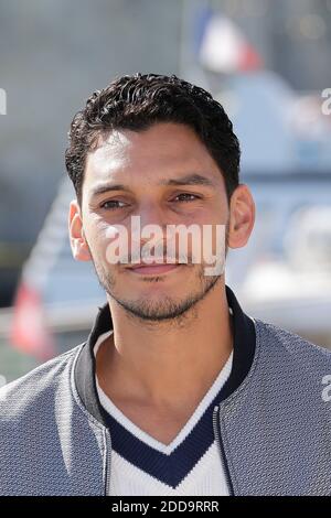 Amir El Kacem durante la ventesima edizione del Festival de fiction TV, il settembre 15 2018 a la Rochelle, Francia. Foto di Thibaud MORITZ/ ABACAPRESS.COM Foto Stock