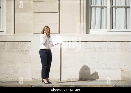 Pauline Calmes al Palazzo Elysee il 19 settembre 2018, a Parigi, Francia. Foto di Eliot Blondt/ABACAPRESS.COM Foto Stock