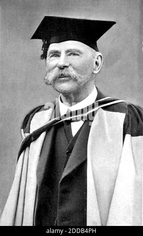 DOUGLAS HYDE (1860-1949) accademico, linguista e politico irlandese nel 1917. Foto Stock