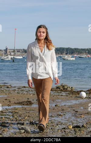 Louise Grinberg durante la 29a edizione del Dinard Film Festival il 29 settembre 2018 a Dinard, Francia. Foto di Thibaud MORITZ ABACAPRESS.COM Foto Stock