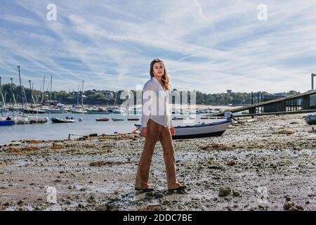 Louise Grinberg durante la 29a edizione del Dinard Film Festival il 29 settembre 2018 a Dinard, Francia. Foto di Thibaud MORITZ ABACAPRESS.COM Foto Stock