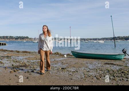 Louise Grinberg durante la 29a edizione del Dinard Film Festival il 29 settembre 2018 a Dinard, Francia. Foto di Thibaud MORITZ ABACAPRESS.COM Foto Stock