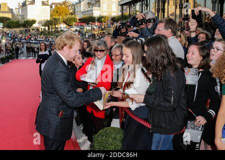 Rupert Grint durante la 29a edizione del Dinard Film Festival il 29 settembre 2018 a Dinard, Francia. Foto di Thibaud MORITZ ABACAPRESS.COM Foto Stock