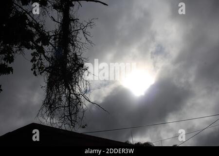 Fotografato dopo una tempesta in Florida Foto Stock