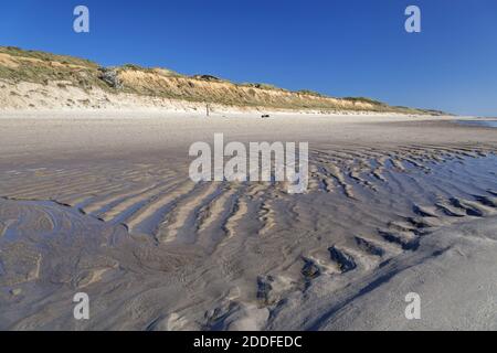 Geografia / viaggio, Germania, Schleswig-Holstein, Sylt, a scogliera rossa tra Wenningstedt e Kampen, S, Additional-Rights-Clearance-Info-Not-Available Foto Stock