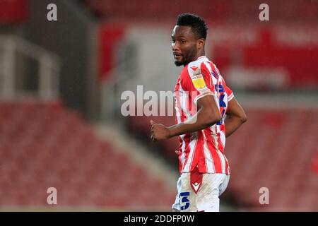 John OBI Mikel n. 13 di Stoke City Foto Stock