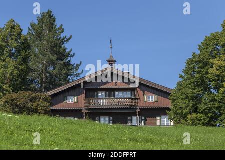 Geografia / viaggio, Germania, Baviera, Ramsau, Bauerhaus nel Berchtesgadener Ground, vicino Ramsau, Up, Additional-Rights-Clearance-Info-Not-Available Foto Stock
