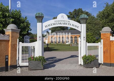 Geografia / viaggio, Danimarca, Copenaghen, ingresso a Haveselskabets hanno a Fredriksberg a Copenhagen, diritti aggiuntivi-clearance-Info-non-disponibile Foto Stock