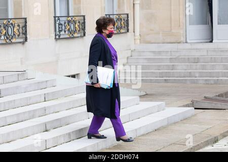 Parigi, Francia, 25 novembre 2020, Roselyne Bachelot, Ministro della Cultura, François Loock/Alamy Foto Stock