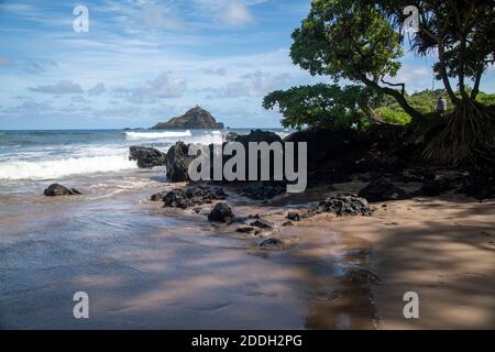 HANA Maui Beach durante il giorno Foto Stock