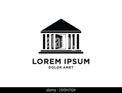 home logo icona grafica astratto moderno Foto Stock