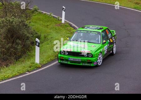 Rally Islas Canarias Foto Stock