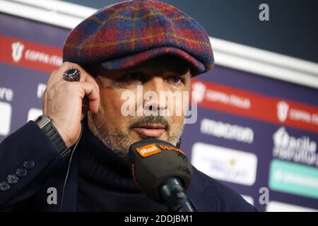 Bologna, Italia, 25 Nov 2020, 251120 - sport calcio - Coppa Italia - Bologna-Spezia - allenatore Bologna FC Sinisa Mihajlovic - foto Michele Nucci durante Bologna FC vs Spezia Calcio, Calcio italiano Coppa Italia match - Foto Michele Nucci / LM Foto Stock