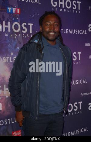 Noom Diawara partecipa alla prima di Ghost the Musical al teatro Mogador di Parigi, Francia, il 26 settembre 2019. Foto di Julien Reynaud/APS-Medias/ABACAPRESS.COM Foto Stock