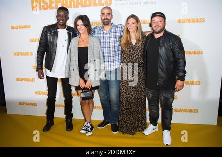 Ahmed Sylla, Ornella Fleury, Varante Soudjian, Judith El Zein e Alban Ivanov frequentano la prima cinematografica "Inseparables" di Parigi all'UGC Cine Cite Bercy il 02 settembre 2019 a Parigi, Francia. Foto di Nasser Berzane/ABACAPRESS.COM Foto Stock