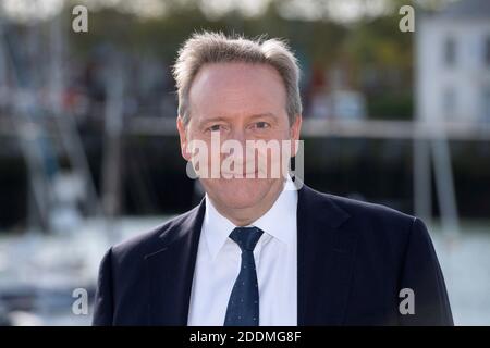 Neil Dudgeon partecipa a una Photocall come parte del 21° Festival della TV Fiction a la Rochelle, Francia, il 14 settembre 2019. Foto di Aurore Marechal/ABACAPRESS.COM Foto Stock