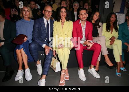 Bruna Marquezine, G-Eazy, Yasmin Wijnaldum, Jon Kortajarena partecipa alla sfilata di moda Hugo Boss durante la settimana della Moda di Milano il 22 settembre 2019 a Milano. Foto di Marco Piovanotto/ABACAPRESS.COM Foto Stock