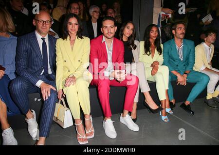 Bruna Marquezine, G-Eazy, Yasmin Wijnaldum, Jon Kortajarena partecipa alla sfilata di moda Hugo Boss durante la settimana della Moda di Milano il 22 settembre 2019 a Milano. Foto di Marco Piovanotto/ABACAPRESS.COM Foto Stock