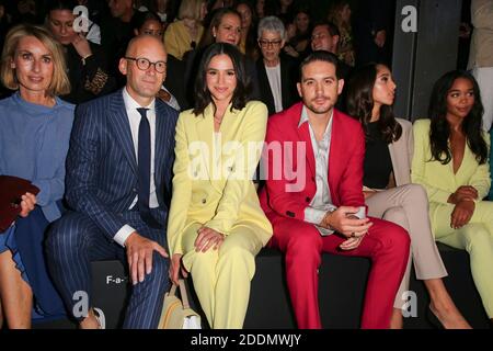 Bruna Marquezine, G-Eazy, Yasmin Wijnaldum, Jon Kortajarena partecipa alla sfilata di moda Hugo Boss durante la settimana della Moda di Milano il 22 settembre 2019 a Milano. Foto di Marco Piovanotto/ABACAPRESS.COM Foto Stock