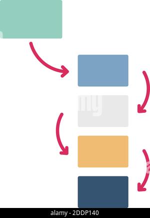 Icona vettore piatto algoritmo che può essere facilmente modificata o. modifica Illustrazione Vettoriale