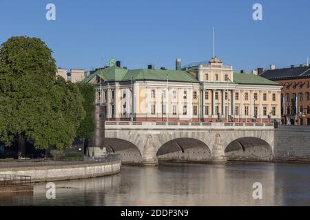 Geografia / viaggio, Svezia, Stoccolma, erede Palazzo del Principe con Norrbron, Norrmalm, Stoccolma, Stockh, diritti aggiuntivi-clearance-Info-non-disponibile Foto Stock