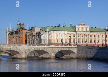 Geografia / viaggio, Svezia, Stoccolma, Palazzo del Principe erede e Opera reale sulla Torg Gustav Adolph , diritti aggiuntivi-clearance-Info-non-disponibile Foto Stock