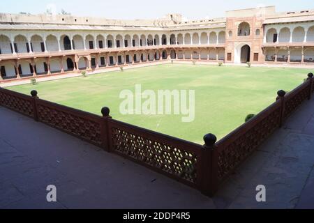 Agra Fort, Uttar Pradesh, India Foto Stock