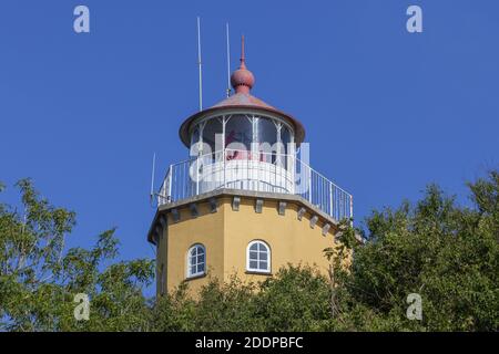 Geografia / viaggio, Danimarca, Zelanda, isola Mon, faro sull'isola Mon, Zelanda, diritti aggiuntivi-clearance-Info-non-disponibile Foto Stock