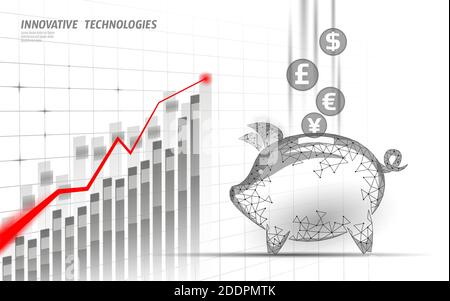 Ethereum Bitcoin Ripple moneta digitale criptovaluta thrift-box pagamento online web. Tecnologia di scambio di informazioni di Pig di scatola di soldi. Web astratto blu Illustrazione Vettoriale