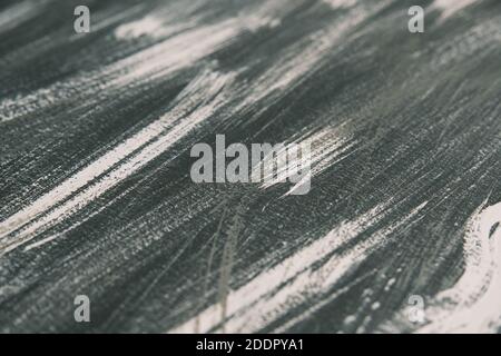 Pennellate in argento e grigio. Pronto per lo sfondo o il testo Foto Stock