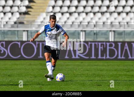Torino, Italia. 26 settembre 2020. Remo Freuler (11) di Atalanta ha visto nella Serie UNA partita tra Torino e Atalanta allo Stadio Olimpico di Torino. (Foto: Gonzales Photo - Tommaso Fimiano). Foto Stock