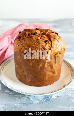 Il Panettone italiano Foto Stock