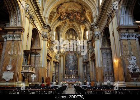 Italia, Roma, basilica dei Santi dodici Apostoli, Chiesa dei dodici Santi Apostoli Foto Stock