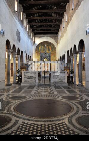 Italia, Roma, basilica di Santa Maria in Cosmedin Foto Stock