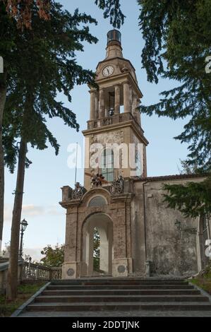 Faro Votivo, importante monumento regionale, eretto nel 1928 in onore dei soldati calabresi morti nella prima guerra mondiale Foto Stock