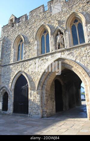 Monumento a Bargate a Southampton Foto Stock