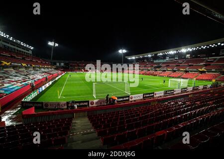 Vista interna generale prima della UEFA Europa League, partita di calcio del Gruppo e tra Granada CF e Omonia Nicosia il prossimo novembre / LM Foto Stock