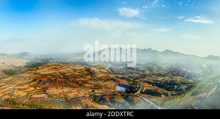 J terrazza nella provincia di Shandong Foto Stock