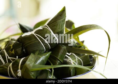 Il Dragon Boat Festival cibo gnocchi di riso Foto Stock