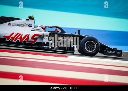 MAGNUSSEN Kevin (dnk), Haas F1 Team VF-20 Ferrari, azione durante il Gran Premio del Golfo Air Bahrain 2020 di Formula 1, dal 27 al 29 novembre 2020 sul circuito Internazionale del Bahrain, a Sakhir, Bahrain - Foto Florent Gooden / DPPI / LM Foto Stock