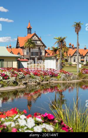 Government Garden, Rotorua, Bay of Plenty, North Island, Nuova Zelanda, Pacifico Foto Stock