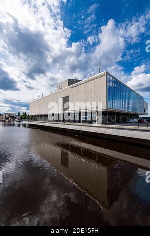 Teatro cittadino di Oulu, Oulu, Finlandia, Europa Foto Stock