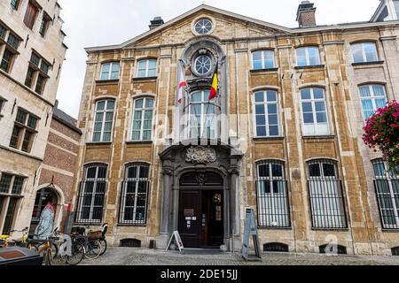 Ex azienda di stampa, Museo Plantin-Moretus, patrimonio dell'umanità dell'UNESCO, Anversa, Belgio, Europa Foto Stock