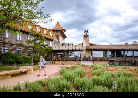 Grand Canyon, Arizona, El Tovar Hotel Foto Stock